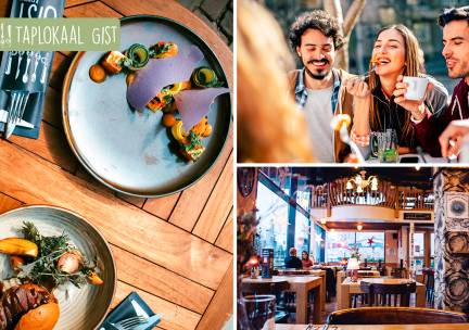 3-gangendiner Ã  la carte aan de Vaartsche Rijn