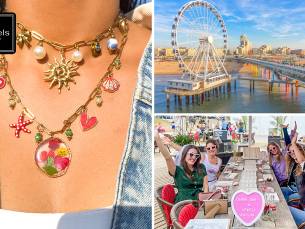 Workshop sieraad maken bij Westfield Mall of the Netherlands, Leiden en Scheveningen + drankje
