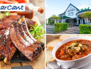 3-gangendiner Ã  la carte + brood bij MarCant Tubbergen