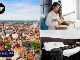 Overnachting voor 2 + ontbijt + VIP-dagpas Maasmechelen Village in Genk