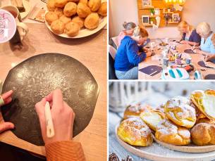 Workshop mandala maken op katoenen tas (2,5 uur) + koffie/thee + lekkernij