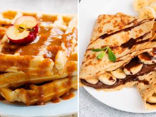 1 of 2 crÃªpe(s) of wafel(s) + evt. drankje naar keuze in hartje Tilburg