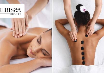 Ontspanningsmassage of hotstonemassage (60 min)