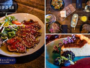 3-gangen shared dining-diner Ã  la carte bij Strik op de Dijk in Rotterdam
