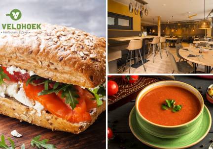 2-gangen keuzelunch bij De Veldhoek