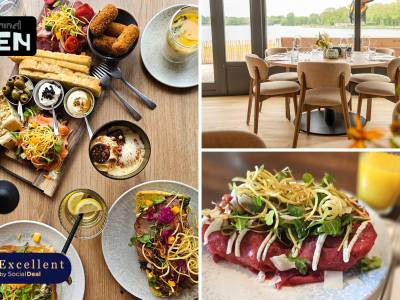 2-gangen keuzelunch bij Strand Tien in Oss