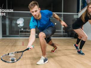 Huur squashbaan (45 min) voor 2 personen of 3 (groeps)lessen bij Squash Ede