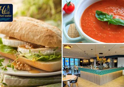 2-gangen keuzelunch bij HÃ© aan het water