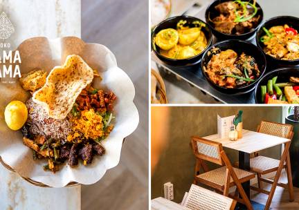 2-gangen rijsttafeldiner bij Toko Samasama in hartje Haarlem