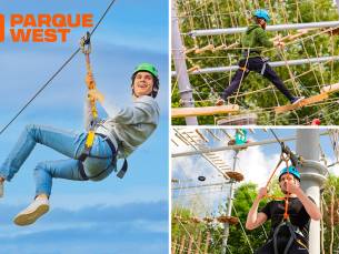 Entree klimpark Parque West (2,5 uur)