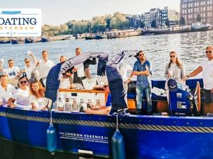Rondvaart (1 uur) door Amsterdam + 3 drankjes