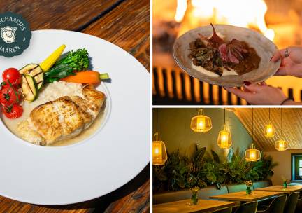 3-gangen keuzediner + broodplankje bij De Schaapjes