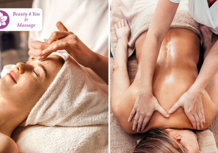 Massage en/of gezichtsbehandeling naar keuze (60 min)