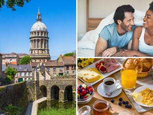 Overnachting voor 2 + ontbijt + late check-out en meer in Boulogne-sur-Mer