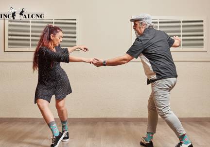 11 danslessen Lindy Hop (50 min) of Boogie Woogie (60 min)