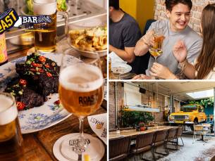 Spareribs + friet + coleslaw bij Roast Bar Haarlem