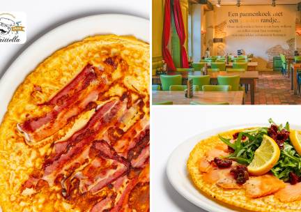 Hollandse pannenkoek naar keuze + dessert in Etten-Leur