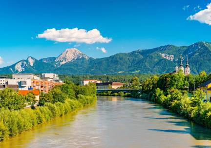 Prachtige bergen en meren in Karinthi&euml;, Mallnitz