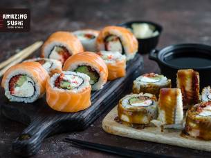 Sushibox (78 stuks) van Amazing Sushi
