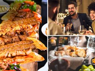 3-gangen keuzediner + broodmandje bij Restaurant Libanon