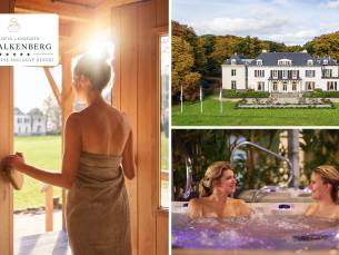 Entree voor wellnessresort