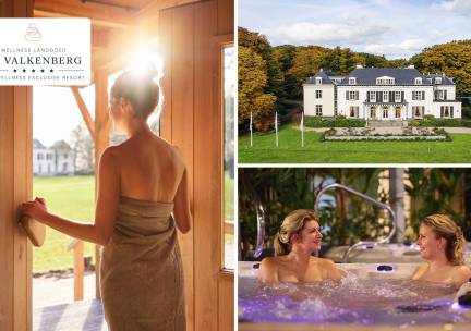 Entree voor wellnessresort