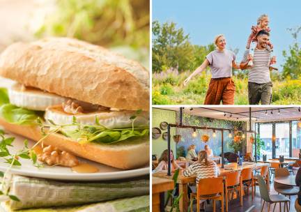 Wandelarrangement en/of 2-gangenlunch