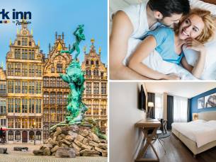 Overnachting voor 2 + ontbijt + evt. nieuwjaarsarrangement in Antwerpen