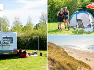 Camper- of kampeerplek (2, 5 of 7 nachten) voor 1 tot 6 personen in Zeeland