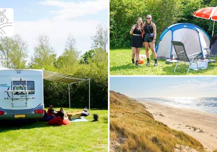Camper- of kampeerplek (2, 5 of 7 nachten) voor 1 tot 6 personen in Zeeland