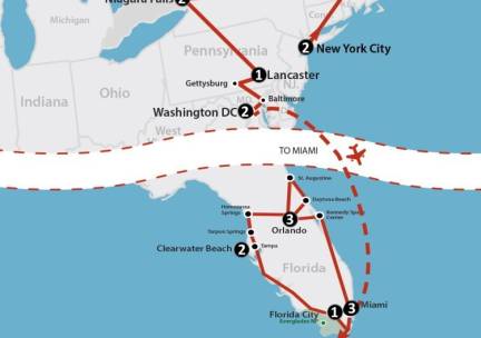Best of the East & Florida (20 dagen)