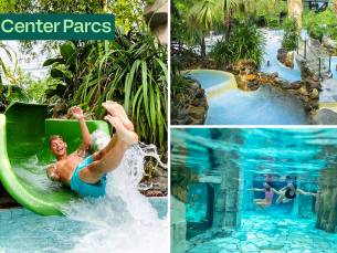 Dag- of avondentree zwemparadijs de Aqua Mundo in Center Parcs Het Heijderbos