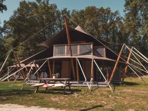 Koningslodge met Hottub | 4-8 Pers.