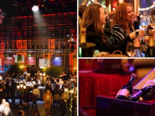 Entree voor Nacht van de Wijn + 1 glas bubbels