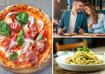 Italiaans 3-gangendiner Ã  la carte in het centrum van Delft