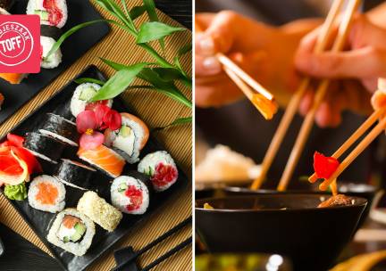 Sushibox naar keuze (28, 42 of 62 stuks)