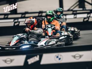1 of 2 sessies karten bij Wavre Indoor Karting
