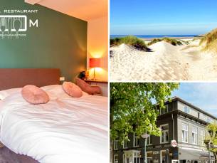 1 of 2 overnachtingen voor 2 + ontbijt + late check-out + portie bittergarnituur + fietskaart