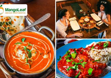 Indiaas 3-gangen keuzediner bij Mango Leaf Nieuwegein