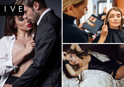 Boudoirshoot (1, 2 of 3 personen) + 1 digitale foto + mini-high tea