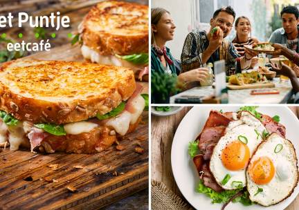 2-gangenlunch Ã  la carte bij EetcafÃ© het Puntje