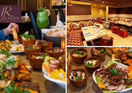 3- of 6-gangen proeverijdiner bij Amier Lebanese Restaurant