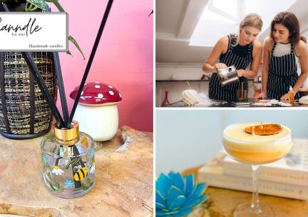 Workshop geurstokjes of cocktailkaars maken of kaars gieten (1,5 Ã  2 uur) + drankje en snack