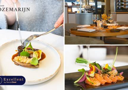 Luxe lunch-experience of luxe 4- of 5-gangendiner