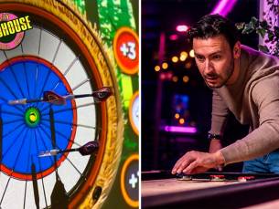 Interactief darten (30 min) + shuffleboard (30 min)