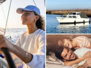 Boot voor 4 personen voor een midweek of weekend