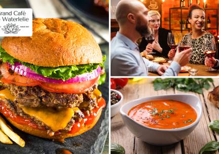 3-gangendiner Ã  la carte aan het water