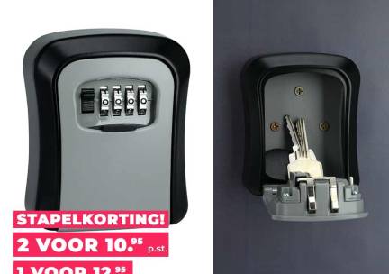 Sleutelkluis Van Aluminium Legering - Ideaal Voor Hulpdiensten, Thuiszorg, ...