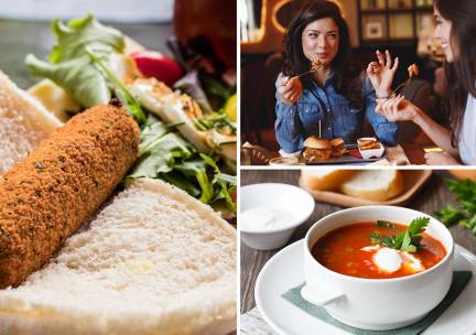 2-gangen keuzelunch bij De Kantine