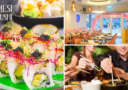 All-You-Can-Eat sushi (2 uur) bij Mesi Sushi Kruisstraat